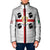 Personalized Italy Sardinia Padded Jacket Inspiration Flags Style - Wonder Print Shop
