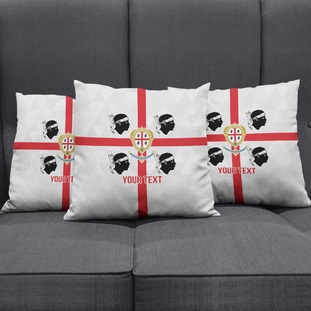 Personalized Italy Sardinia Pillow Cover Inspiration Flags Style - Wonder Print Shop