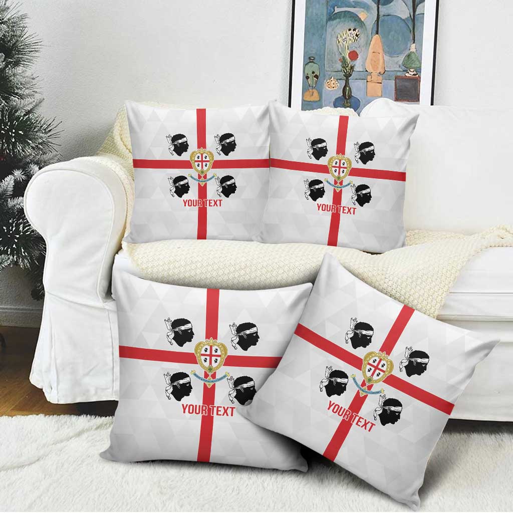 Personalized Italy Sardinia Pillow Cover Inspiration Flags Style - Wonder Print Shop