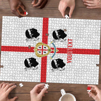 Personalized Italy Sardinia Puzzle Inspiration Flags Style - Wonder Print Shop