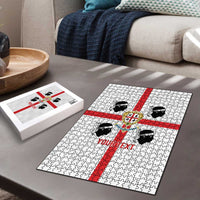 Personalized Italy Sardinia Puzzle Inspiration Flags Style - Wonder Print Shop