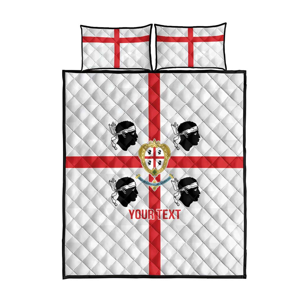 Personalized Italy Sardinia Quilt Bed Set Inspiration Flags Style