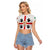 Personalized Italy Sardinia Raglan Cropped T Shirt Inspiration Flags Style
