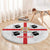 Personalized Italy Sardinia Round Carpet Inspiration Flags Style
