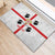 Personalized Italy Sardinia Rubber Doormat Inspiration Flags Style