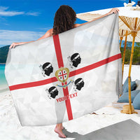 Personalized Italy Sardinia Sarong Inspiration Flags Style