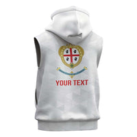 Personalized Italy Sardinia Sleeveless Hoodie Inspiration Flags Style - Wonder Print Shop
