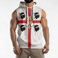 Personalized Italy Sardinia Sleeveless Hoodie Inspiration Flags Style - Wonder Print Shop