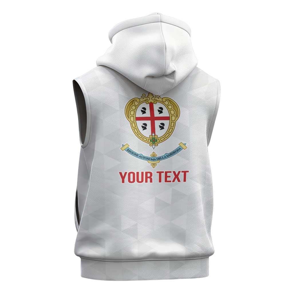 Personalized Italy Sardinia Sleeveless Zip Hoodie Inspiration Flags Style - Wonder Print Shop