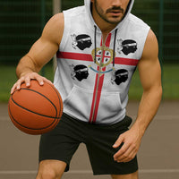 Personalized Italy Sardinia Sleeveless Zip Hoodie Inspiration Flags Style - Wonder Print Shop