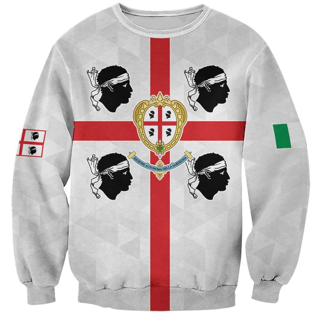 Personalized Italy Sardinia Sweatshirt Inspiration Flags Style