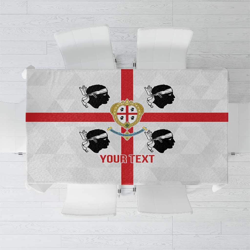 Personalized Italy Sardinia Tablecloth Inspiration Flags Style
