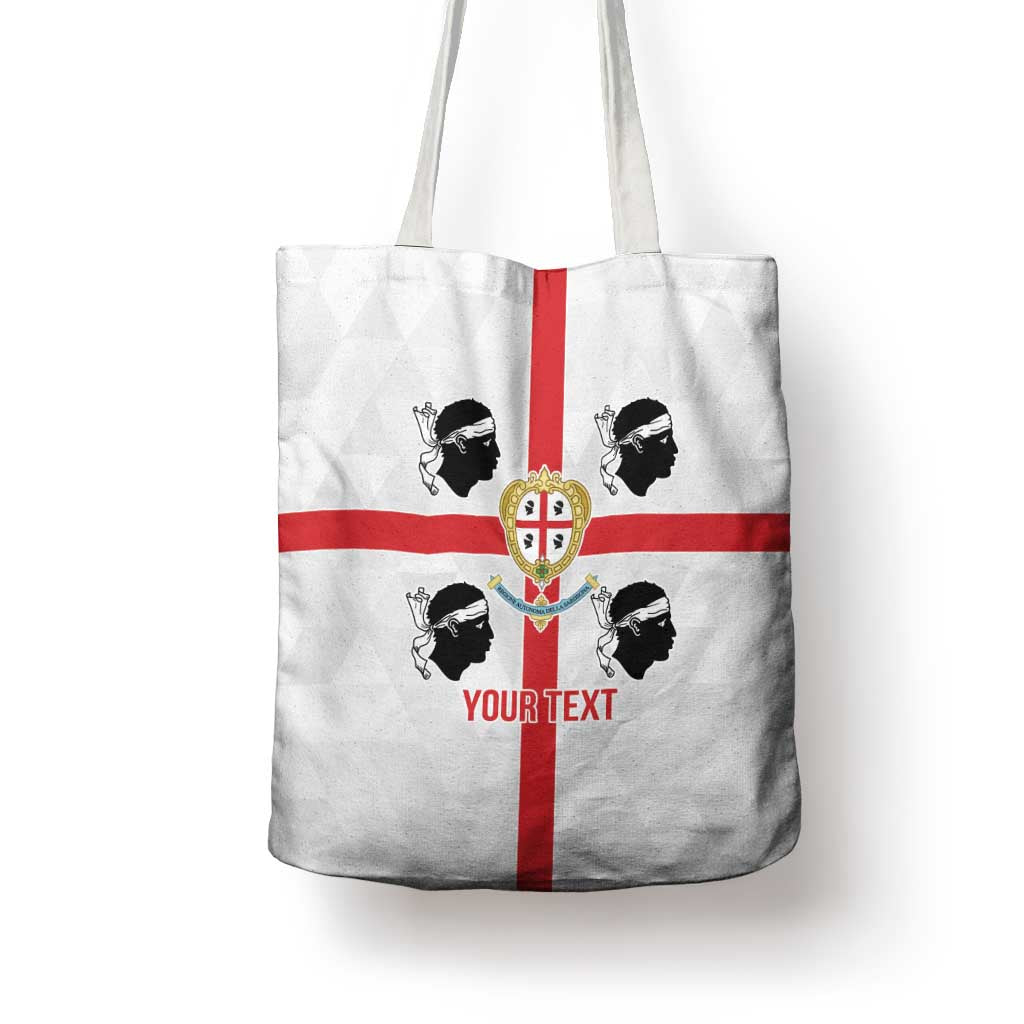 Personalized Italy Sardinia Tote Bag Inspiration Flags Style - Wonder Print Shop
