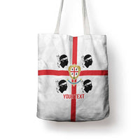 Personalized Italy Sardinia Tote Bag Inspiration Flags Style - Wonder Print Shop