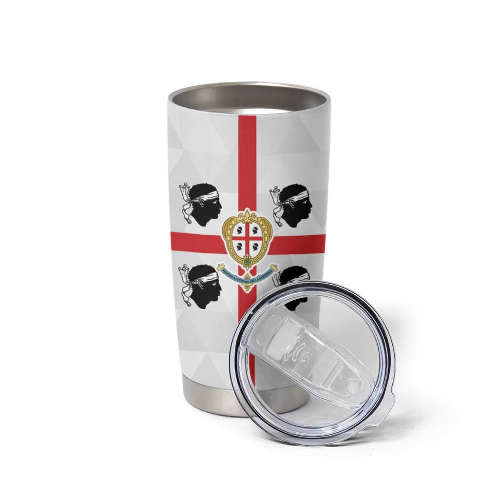 Personalized Italy Sardinia Tumbler Cup Inspiration Flags Style