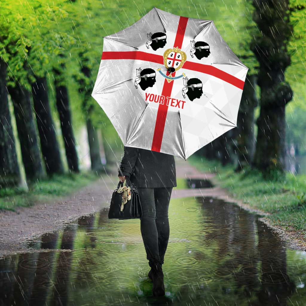 Personalized Italy Sardinia Umbrella Inspiration Flags Style - Wonder Print Shop