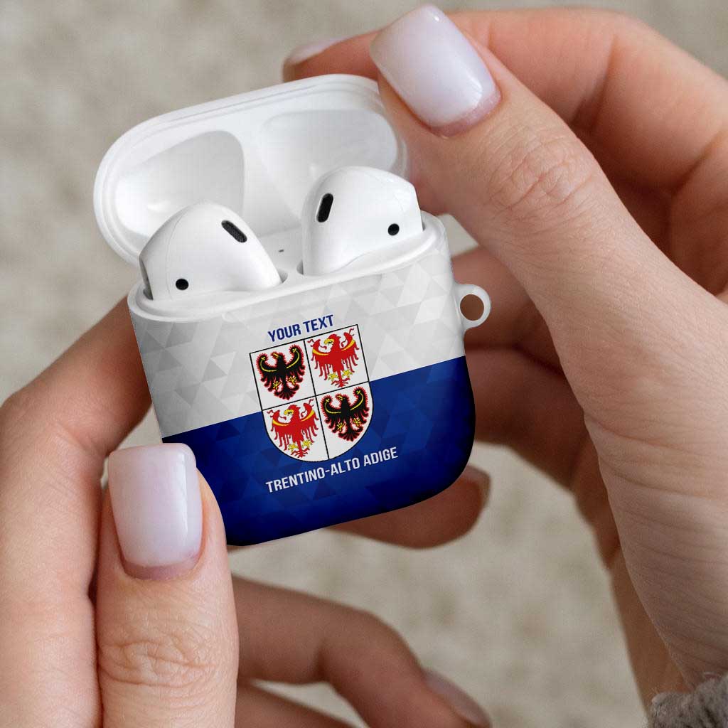 Personalized Italy Trentino-Alto Adige AirPods Case Inspiration Flags Style - Wonder Print Shop