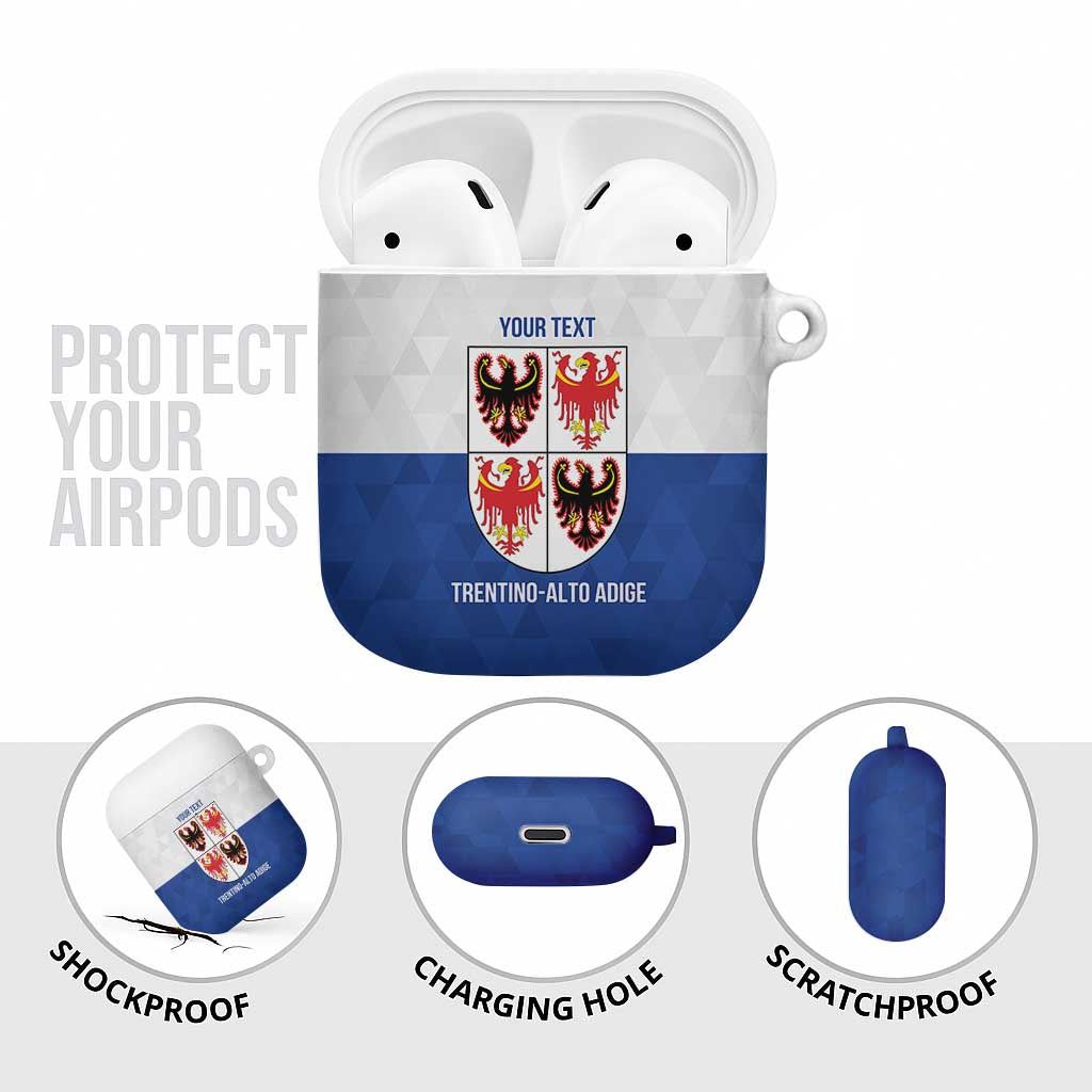 Personalized Italy Trentino-Alto Adige AirPods Case Inspiration Flags Style - Wonder Print Shop