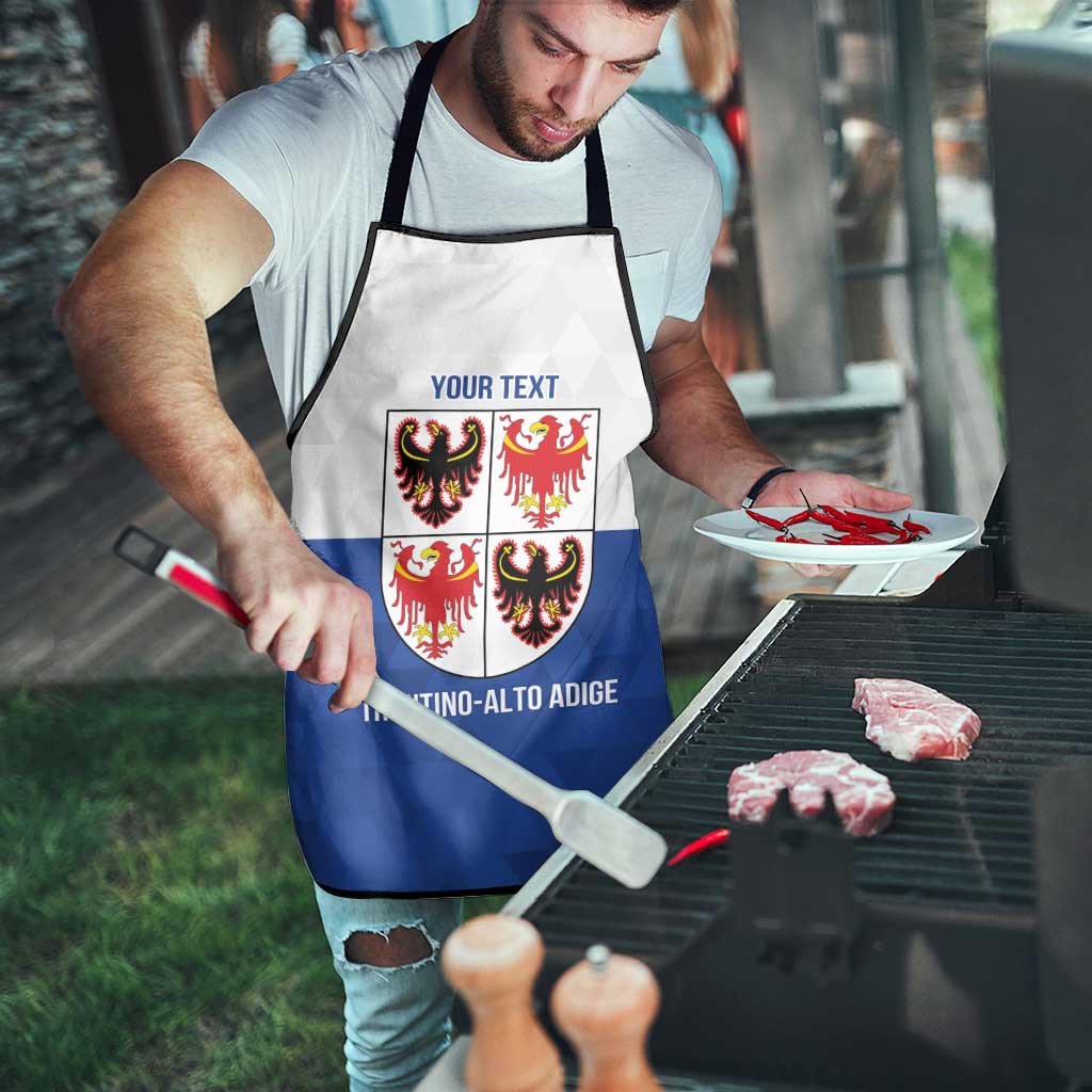 Personalized Italy Trentino-Alto Adige Apron Inspiration Flags Style - Wonder Print Shop