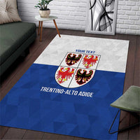 Personalized Italy Trentino-Alto Adige Area Rug Inspiration Flags Style