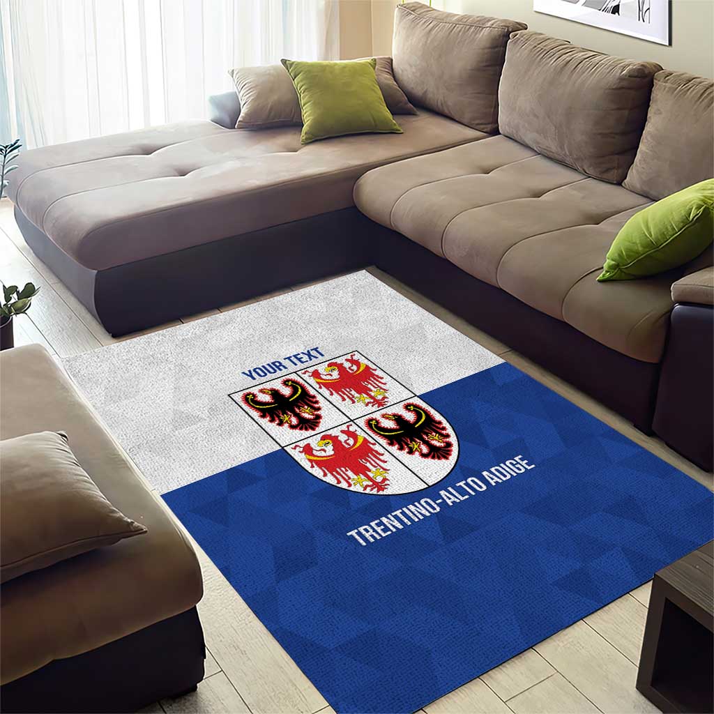 Personalized Italy Trentino-Alto Adige Area Rug Inspiration Flags Style