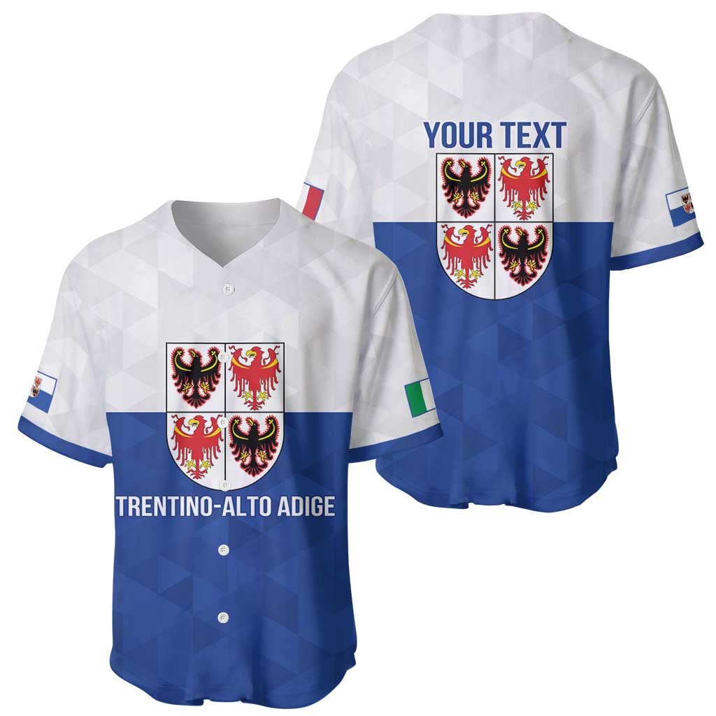 Personalized Italy Trentino-Alto Adige Baseball Jersey Inspiration Flags Style