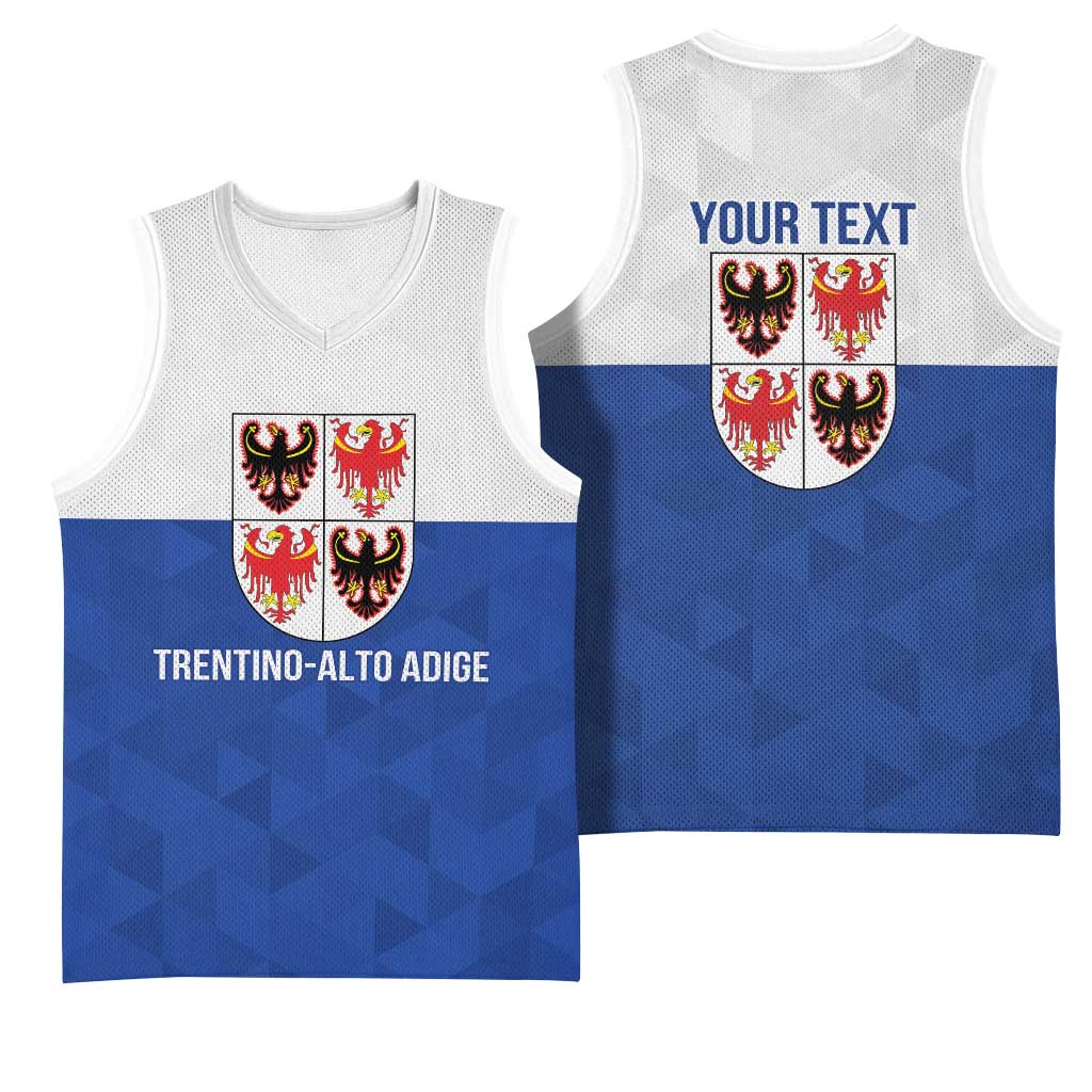Personalized Italy Trentino-Alto Adige Basketball Jersey Inspiration Flags Style - Wonder Print Shop
