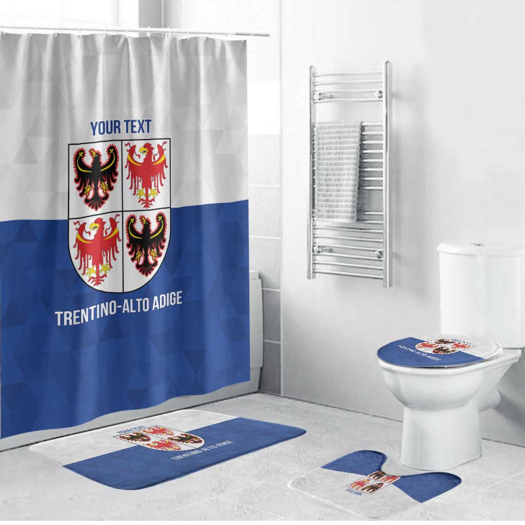 Personalized Italy Trentino-Alto Adige Bathroom Set Inspiration Flags Style - Wonder Print Shop