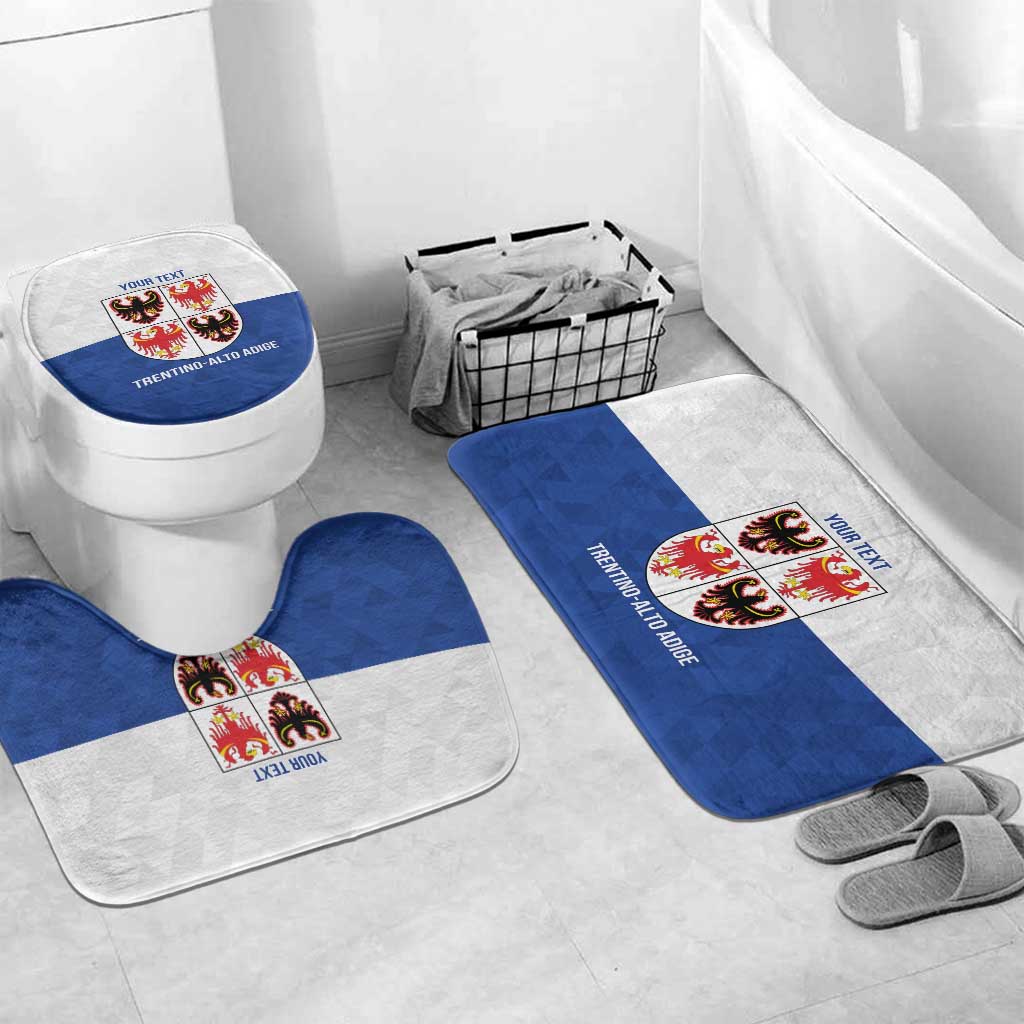 Personalized Italy Trentino-Alto Adige Bathroom Set Inspiration Flags Style - Wonder Print Shop