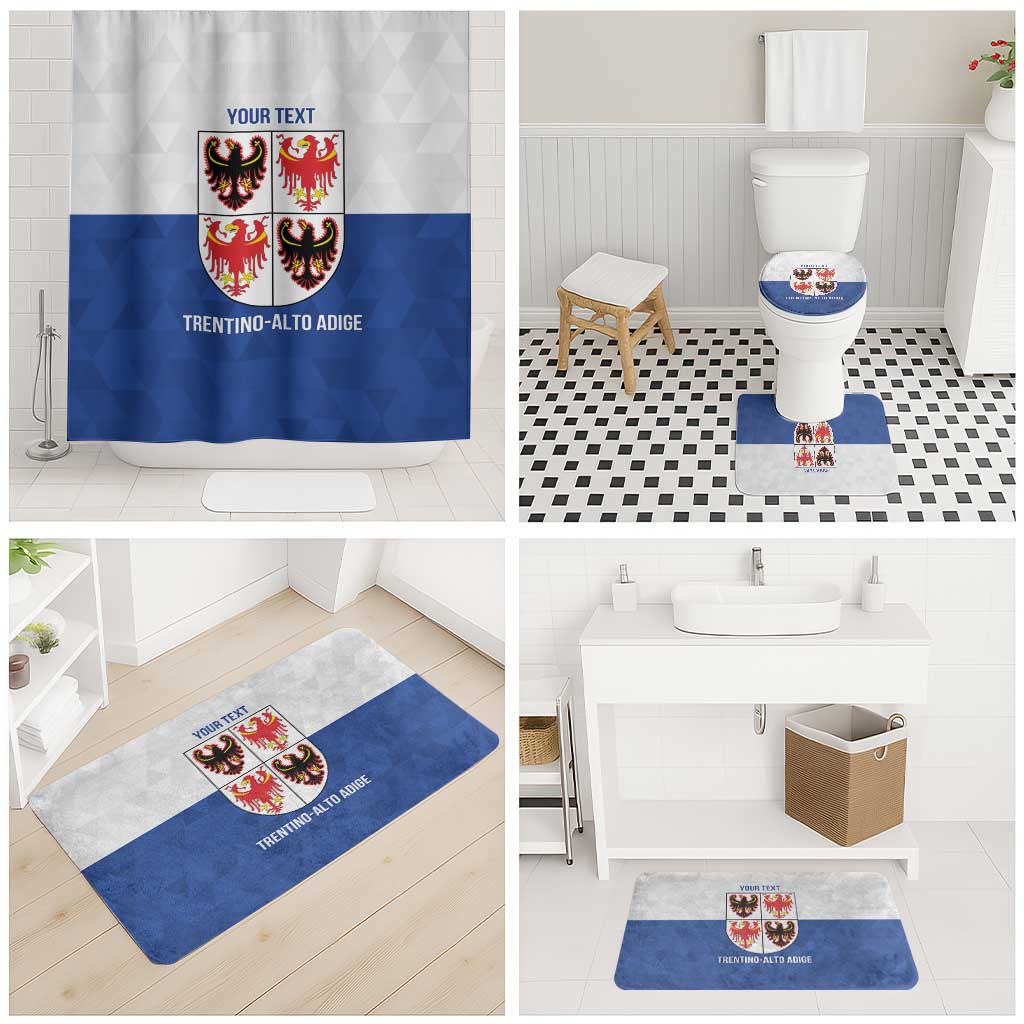 Personalized Italy Trentino-Alto Adige Bathroom Set Inspiration Flags Style - Wonder Print Shop