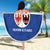 Personalized Italy Trentino-Alto Adige Beach Blanket Inspiration Flags Style