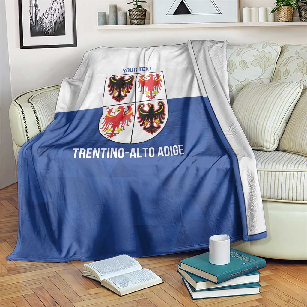 Personalized Italy Trentino-Alto Adige Blanket Inspiration Flags Style
