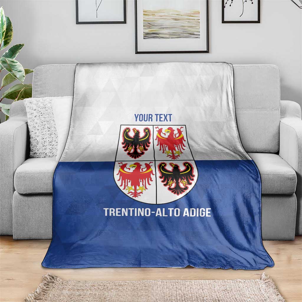 Personalized Italy Trentino-Alto Adige Blanket Inspiration Flags Style