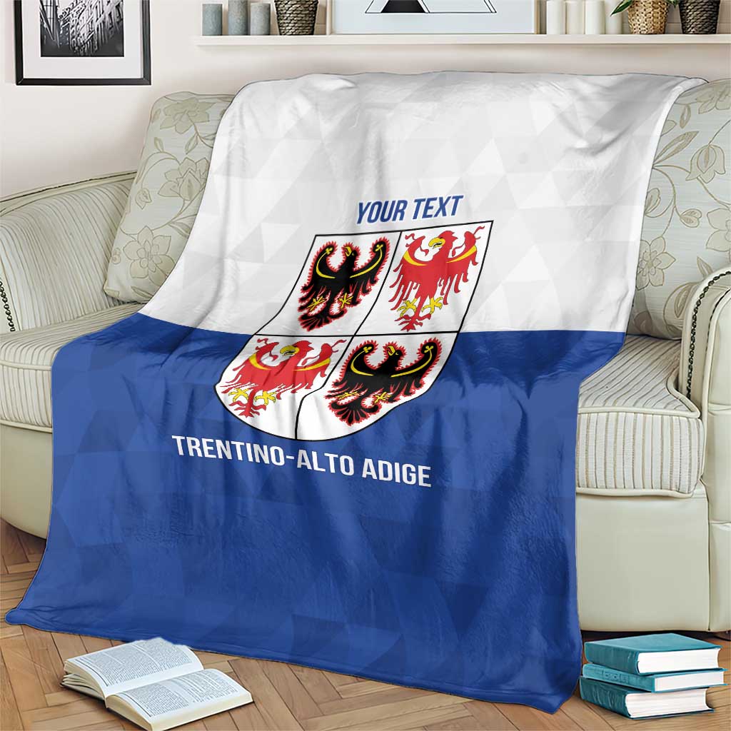 Personalized Italy Trentino-Alto Adige Blanket Inspiration Flags Style