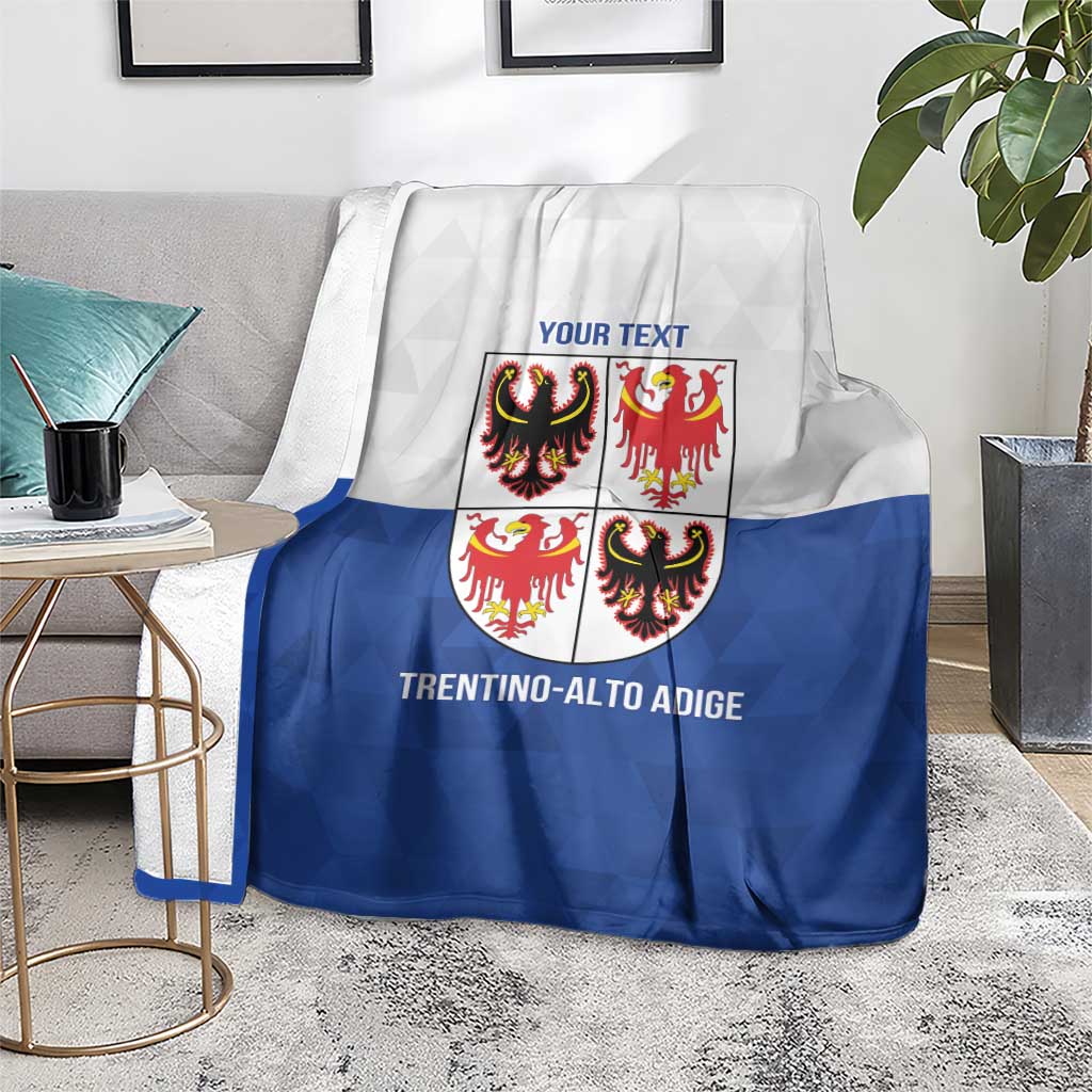 Personalized Italy Trentino-Alto Adige Blanket Inspiration Flags Style