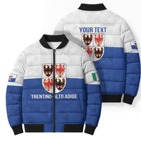 Personalized Italy Trentino-Alto Adige Bomber Puffer Jacket Inspiration Flags Style - Wonder Print Shop