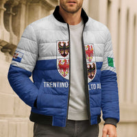 Personalized Italy Trentino-Alto Adige Bomber Puffer Jacket Inspiration Flags Style - Wonder Print Shop