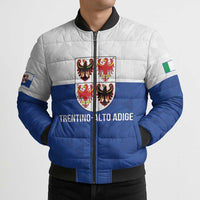 Personalized Italy Trentino-Alto Adige Bomber Puffer Jacket Inspiration Flags Style - Wonder Print Shop