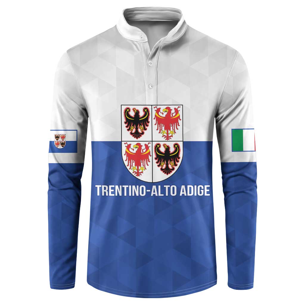 Personalized Italy Trentino-Alto Adige Button Sweatshirt Inspiration Flags Style