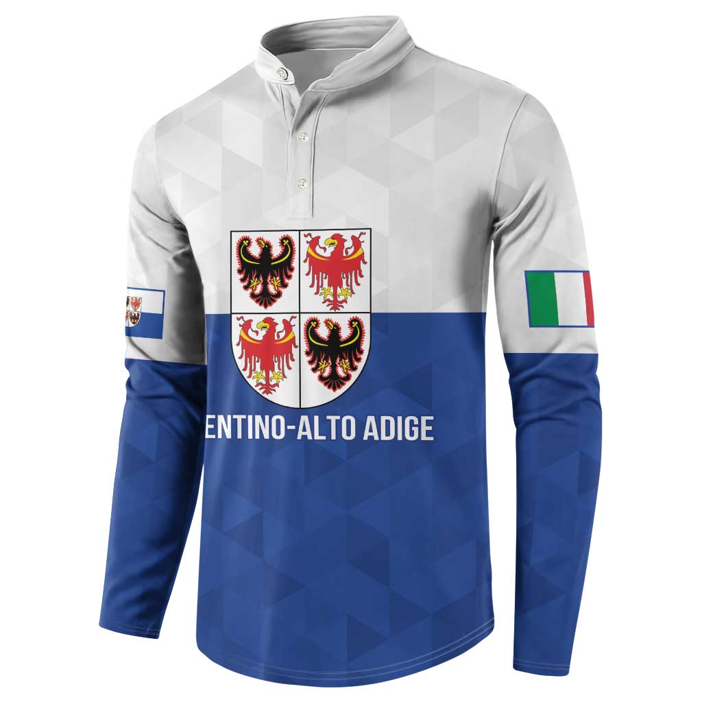 Personalized Italy Trentino-Alto Adige Button Sweatshirt Inspiration Flags Style