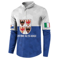 Personalized Italy Trentino-Alto Adige Button Sweatshirt Inspiration Flags Style