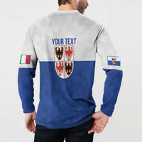 Personalized Italy Trentino-Alto Adige Button Sweatshirt Inspiration Flags Style