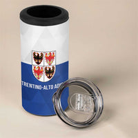 Personalized Italy Trentino-Alto Adige 4 in 1 Can Cooler Tumbler Inspiration Flags Style