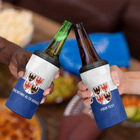 Personalized Italy Trentino-Alto Adige 4 in 1 Can Cooler Tumbler Inspiration Flags Style