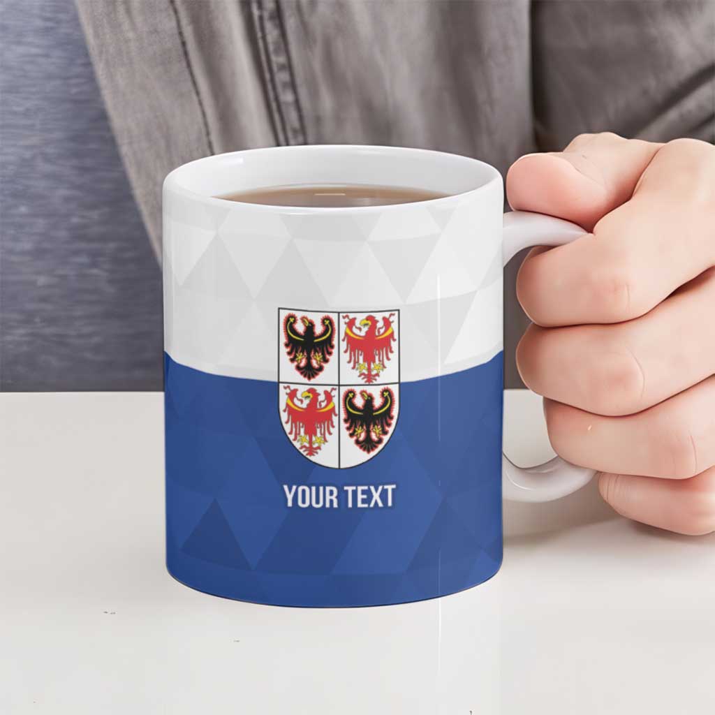 Personalized Italy Trentino-Alto Adige Ceramic Mug Inspiration Flags Style - Wonder Print Shop