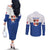 Personalized Italy Trentino-Alto Adige Couples Matching Off The Shoulder Long Sleeve Dress and Long Sleeve Button Shirt Inspiration Flags Style