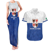 Personalized Italy Trentino-Alto Adige Couples Matching Tank Maxi Dress and Hawaiian Shirt Inspiration Flags Style