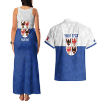 Personalized Italy Trentino-Alto Adige Couples Matching Tank Maxi Dress and Hawaiian Shirt Inspiration Flags Style