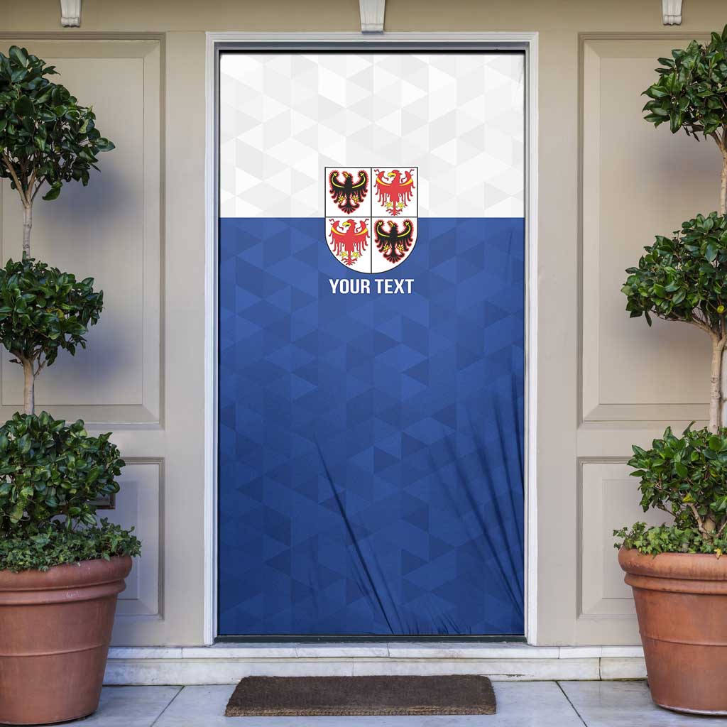 Personalized Italy Trentino-Alto Adige Door Cover Inspiration Flags Style - Wonder Print Shop