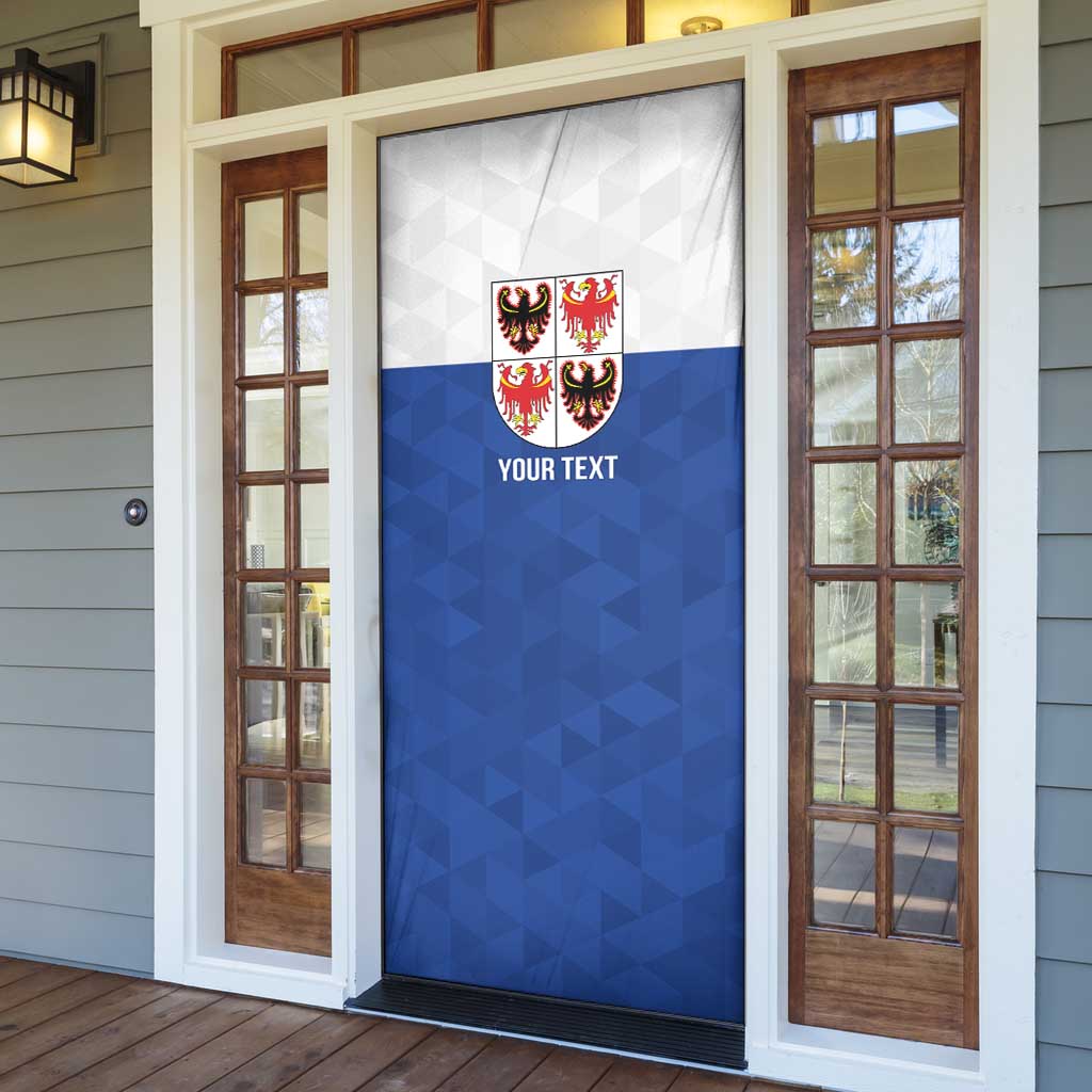 Personalized Italy Trentino-Alto Adige Door Cover Inspiration Flags Style - Wonder Print Shop